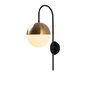 Opviq Bastos - 3051 Lámpara de pared de metal y cristal
